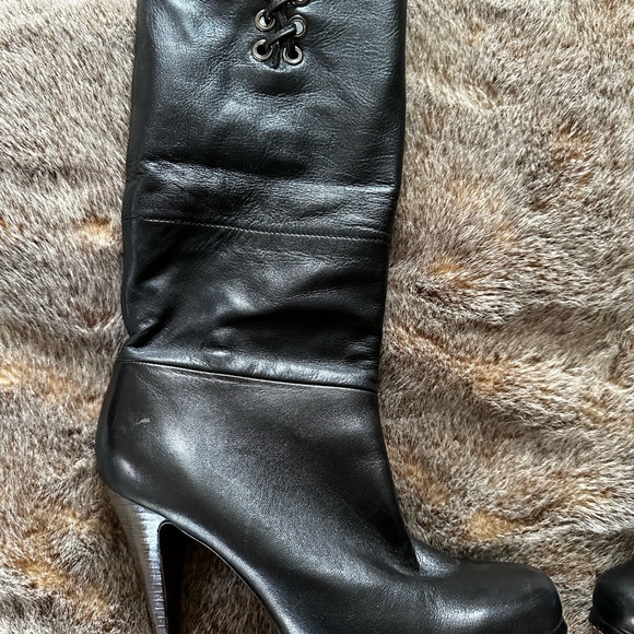 Coach Leather Tassle Boots - Picture 10 of 13